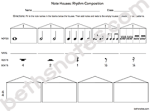 Note Houses Rhythm Composition-bn