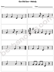Our Old Sow Melody Cards-bn