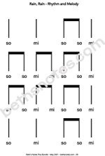 Rain Rain Rhythm Melody Handout-bn