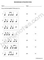 Recognize Syncopation-bn