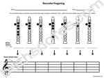 Recorder Fingering Assessment DEGABCD'-bn