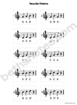 Recorder Patterns Handout-bn