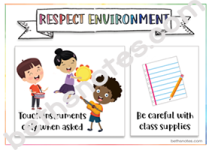 Respect Environment Poster-bn