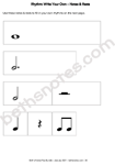 Rhythm 3 Write Your Own-sized worksheet-bn