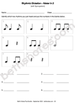 Rhythm Dictation Meter in 2 Assessment