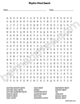 Rhythm Word Search-bn