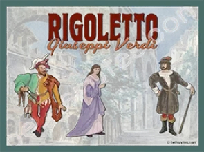 Rigoletto poster-bn