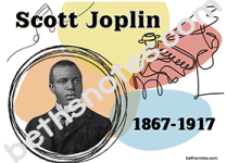 Scott Joplin poster-bn