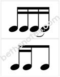 Sixteenth Notes & Combinations2b-bn