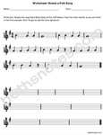 Sleep Baby Sleep worksheet-bn