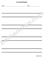 Staff Paper 2 Lines 2-lined-bn