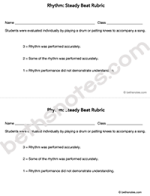 Steady Beat Performance Rubric-bn