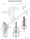 String Instruments Orchestra crosswords-bn String Instruments Orchestra crosswords-bn
