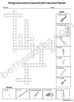 Strings Instruments crossword1-bn