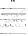 Tall Tale composition-bn