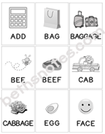 Treble Clef Lines Spaces Words Pictures visuals1-bn