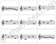 Treble Clef Lines Spaces Words Pictures visuals2-bn