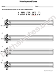 Write Repeated Tones-bn