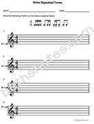 Write Repeated Tones-bn