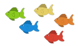 five little fishes-300