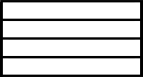 one measure blank