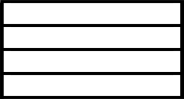 one measure blank