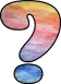 question mark outline