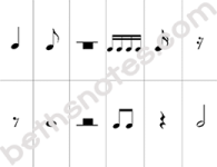 rhythm flash cards-bn1