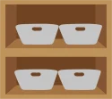 shelf with bins2 storage shelf with bins2 storage