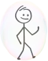 stick figure bubble